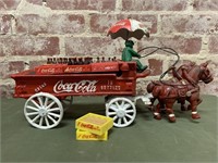 Iron Coca Cola Wagon