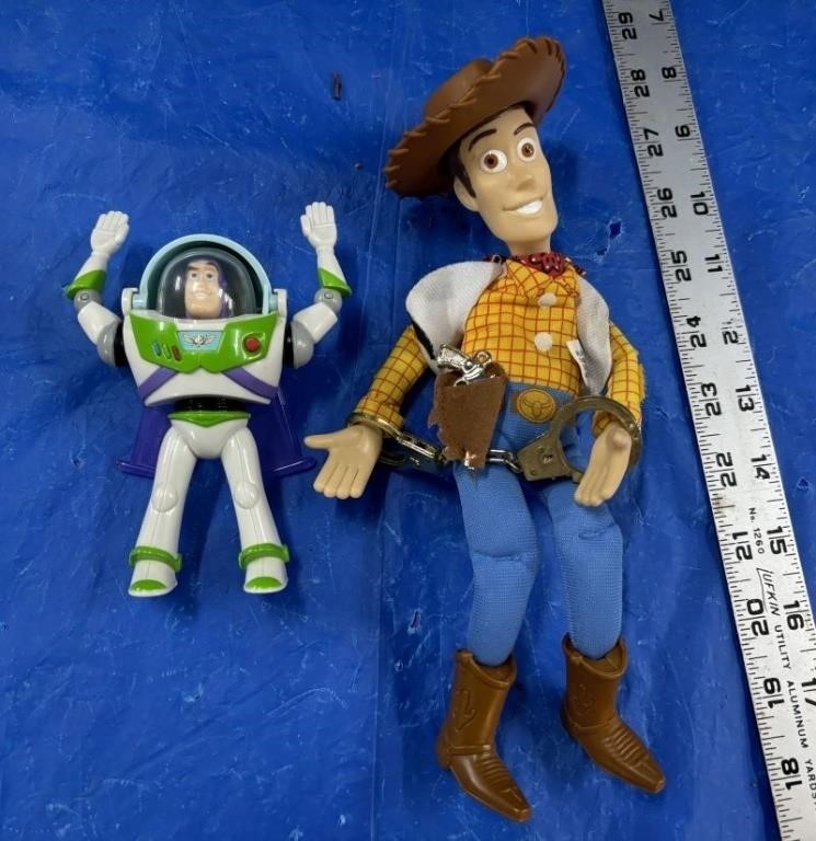 WW! Buzz Lightyear Woody Burger King Toys