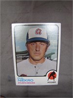 1973 Topps HOF Phil Niekro Baseball Card