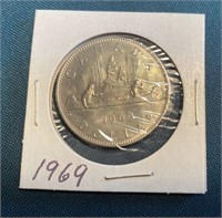 1969 CANADA DOLLAR