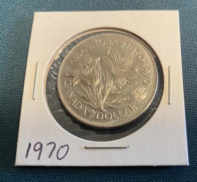 MANITOBA 1970 CANADA DOLLAR