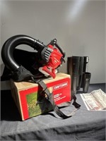 New Craftsman Gas Powered Leaf Blower and Vacuum