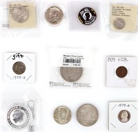 DIVERSE SILVER COIN COLLECTION - LOT OF 11