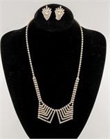 ART DECO STYLE JEWELLERY SET