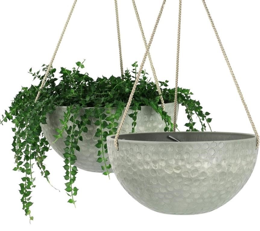 LA JOLIE MUSE 10 Inch Hanging Planters