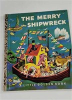 1950's The Merry Shipwreck Little Golden Book