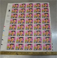 Sheet of 40 Elvis 29-cent stamps