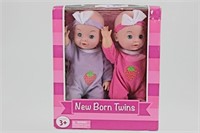 New Born Twins 2 Doll Set