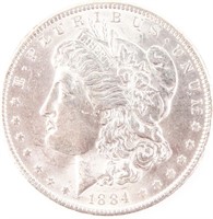 Coin 1884-O Morgan Silver Dollar Gem BU