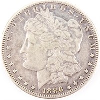 Coin 1886-S Morgan Silver Dollar Very Fine