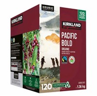 120-Pk Kirkland Signature Organic Pacific Bold