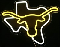 Texas Longhorn LED Neon-Style Light / Sign