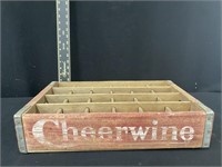 Vintage Cheerwine Salisbury, NC Drink Crate