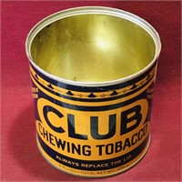 Club Chewing Tobacco Can (Vintage)