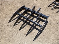 VICSEC Mini Excavator Rake Attachment