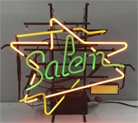 Salem Cigarettes Neon Sign Advertising