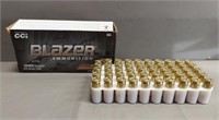 50 Rds--Blazer 9MM Luger Ammunition