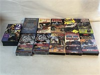12 MONSTER TRUCK & NASCAR VHS LOT