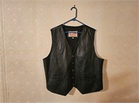 Saguaro West Trading Co. Leather Vest (3XL)