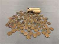 2 Rolls 1950’s Pennies