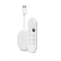 $50  Google Chromecast with Google TV (4K) Snow