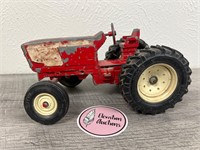 Vintage Red ERTL Metal Tractor 9 x 4.5