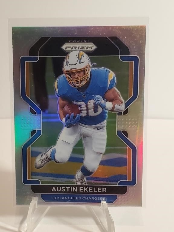 2021 Panini Prizm Silver Prizm Austin Ekeler