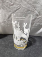 Deer Collector Glass Marked