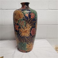 Lovely Floral Ceramic Vase.  M