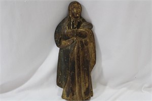 An Antique Wooden Icon