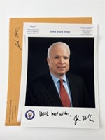 Autographed John McCain 8x10 Photo