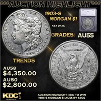 ***Auction Highlight*** 1903-s Morgan Dollar $1 Gr