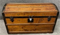 Antique Dome-Top Trunk