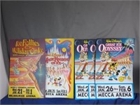 Lot of 5 Vintage 1980's Disney Magic Kingdom,