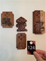 Wood Clock Faces