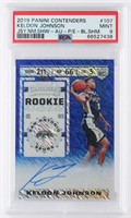 GRADED KELDON JOHNSON AUTO BASKETBALL CARD