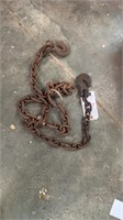 6 foot chain - 2 hooks