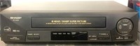 Sharp Super Picture VHS Tape Player