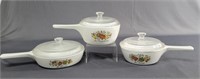 Corning Ware Spice of Life Covered Sauce Pans