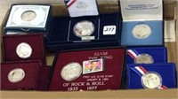 Collection of Coins in Original Boxes