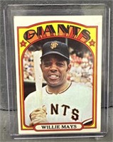 1972 Topps Willie Mays Card #43