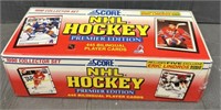 Sealed 1990 Score Hockey Box