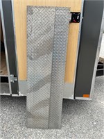 2 aluminum diamond tread 5’x1’x1/4” panels