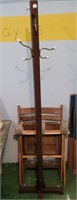 Coat Stand, Luggage rack & Chair