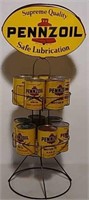 Pennzoil Lubrications display stand