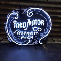 Ford Motor Co - Detroit Mich Neon Sign