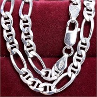 $200 Silver 15.5G 18"  Necklace