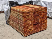 1"x6"x6' Redwood (400 PCS)