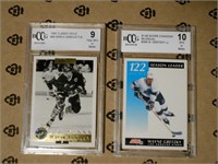 Lemieux et Gretzky grader BCCG