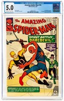 Comic The Amazing Spider-Man #16 9/64. CGC 5.0